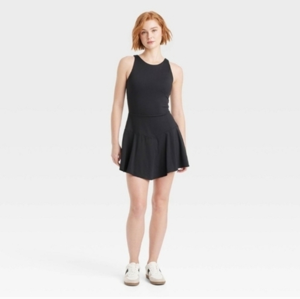JoyLab Women's Scallop Detail Active Dress Size XS